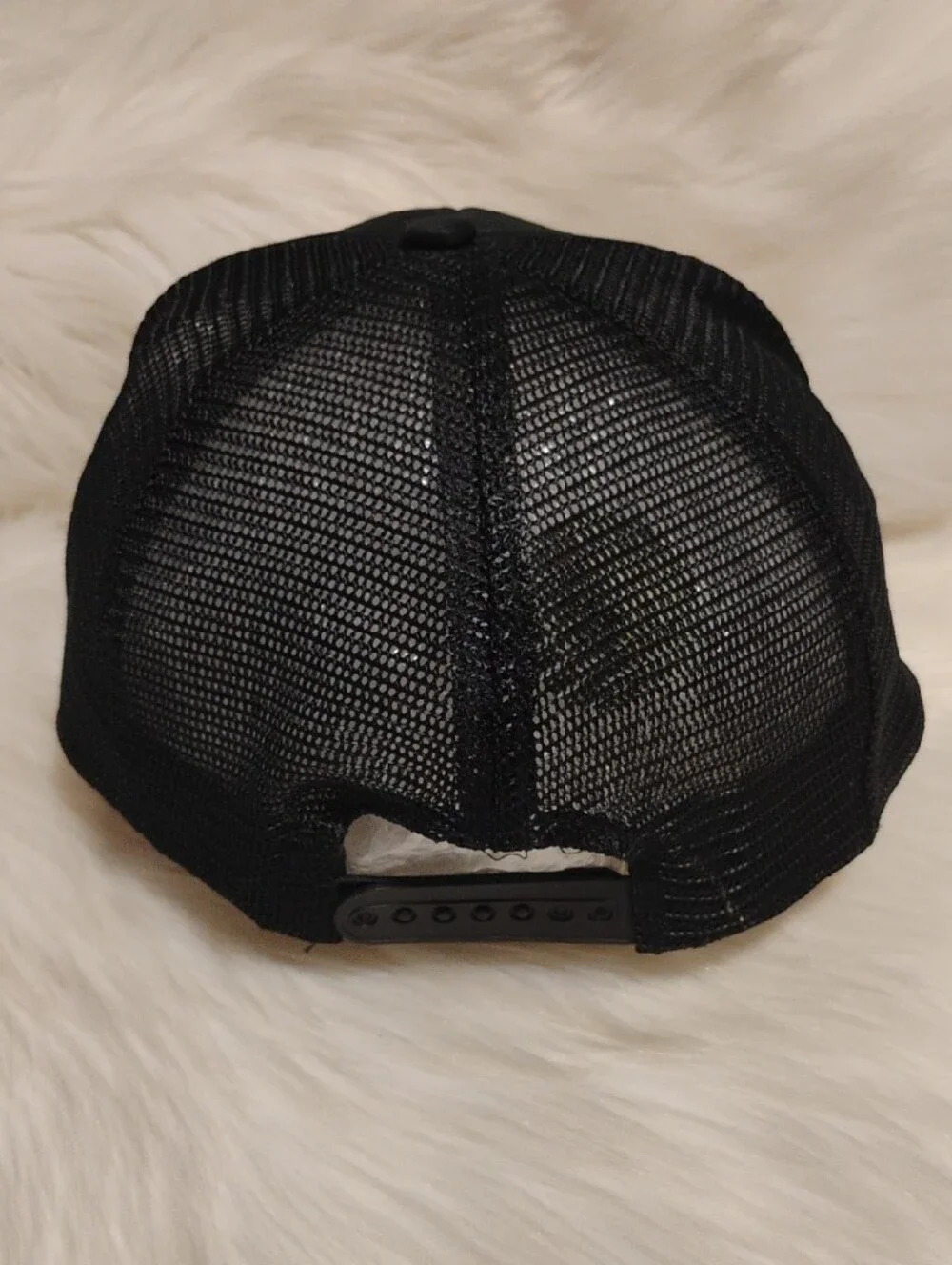 (C-75) RARE! Rank & File Ticket Horse Heads Black/Yellow Trucker Hat